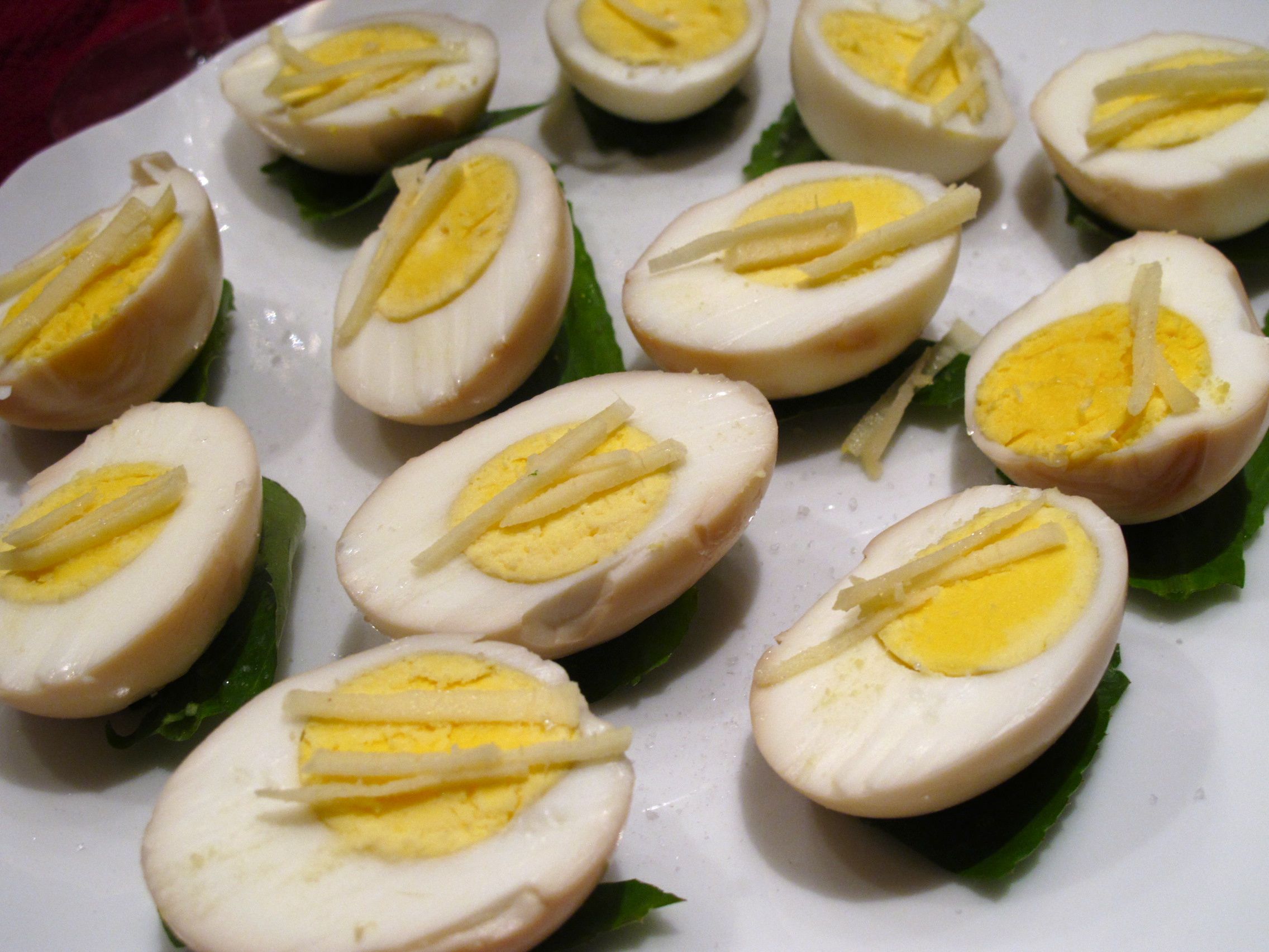 Cut Tea eggs