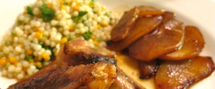 Easy, delicious duck paired with vibrant red wine