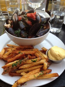 Brasserie Four's moules frites